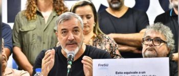 &ldquo;Este frente asume el desafío de unir todas las luchas de la Argentina&rdquo;, dijo Aguiar