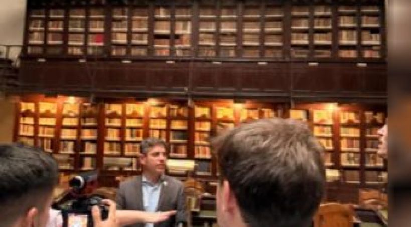 Kicillof evitó hablar de una candidatura presidencial en España: &ldquo;No hay que poner el carro adelante de los caballos&rdquo;