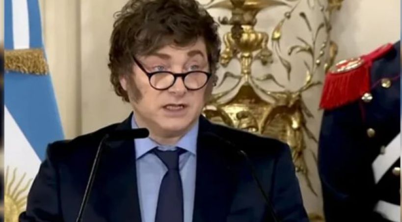 Milei anunció la baja de retenciones al trigo, a la cebada y a la soja
